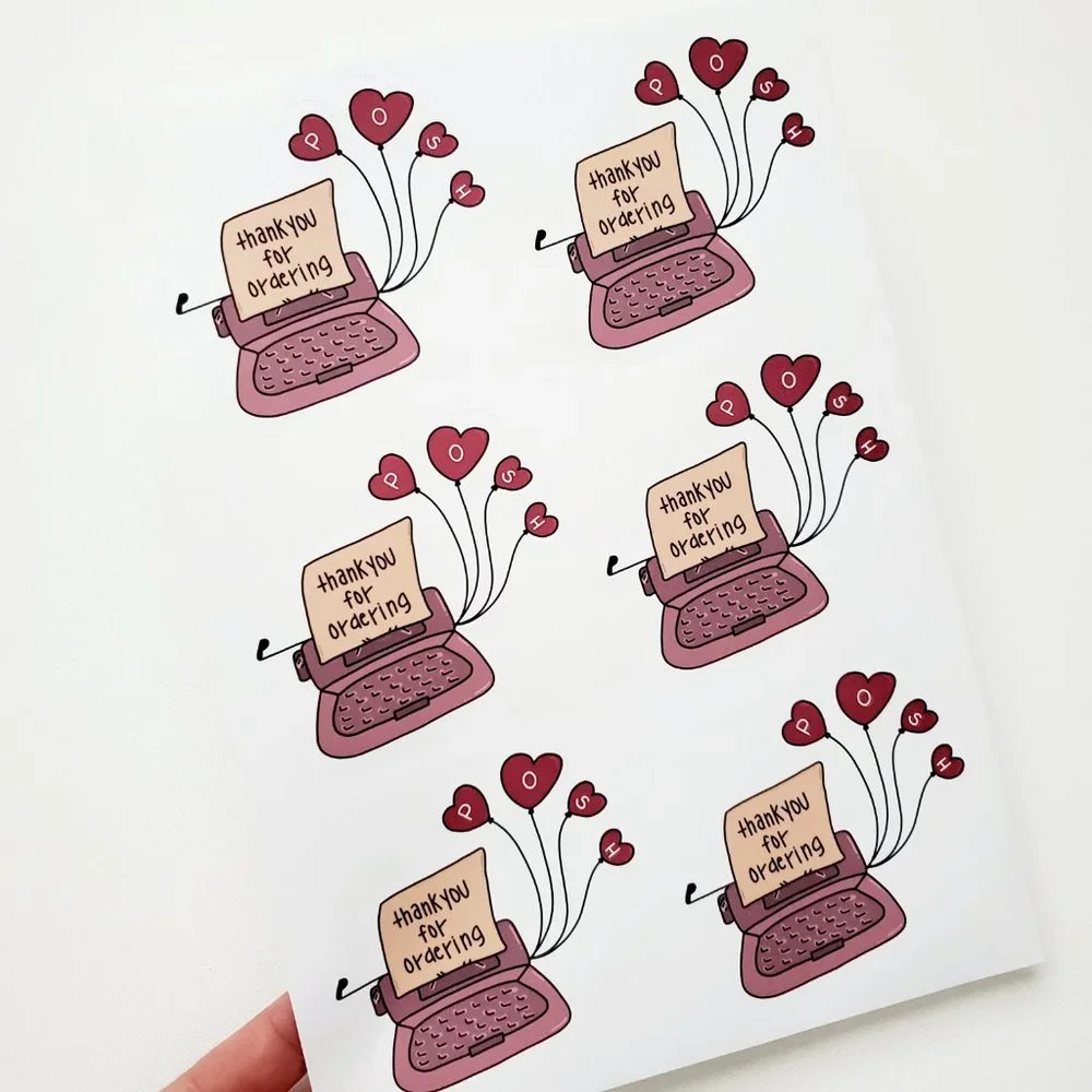 LB072 Custom Poshmark Stickers Shipping Supplies Personalizable [Price Firm] - Picture 5 of 9